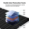 2000W Solar Energy System 110V/220V 4000W Solar Panel Inverter Glass 12V Battery Charging Controller For Home/Outdoor Use 5
