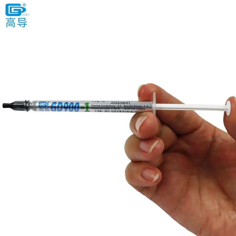 Graxa Condutora Térmica para Cpu Gpu Gesso Cinza Composto Dissipador de Calor para Ssy bx cb cn st Peso Líquido Gramas Gramas Gramas 15 Gramas 30g Gd9001 - Imagem 3