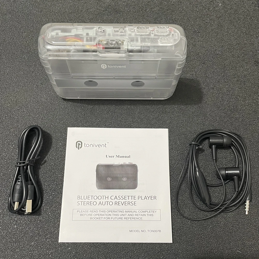 

Bluetooth-compatible Tape Player FM Radio Cassette Player 3.5mm Audio Output to Speaker USB Cassette Player