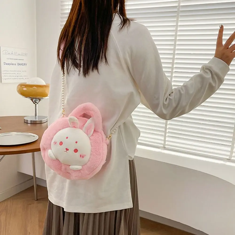 

All-match Pig Chick Cartoon Design Rabbit Dinosaur Bear Cute Small Bags Korean Style Handbags Cute Animal Bag Women Handbags