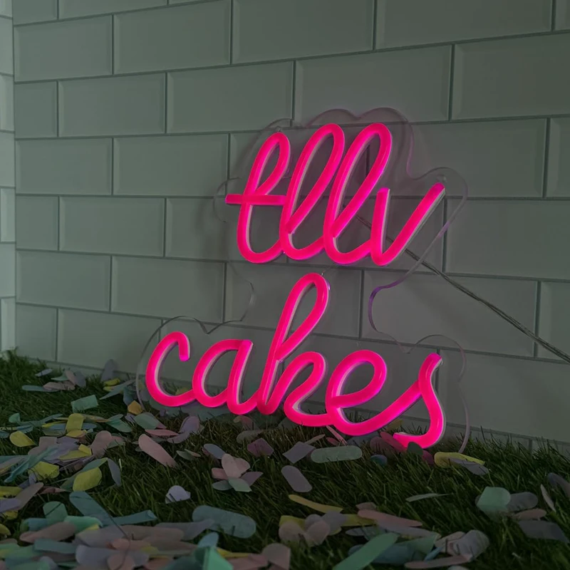 Custom Neon Signs LED Personalised Neon Signs for Home Decor, Weddings, Bar Signs, Gifts, Parties, Company Logos, Business Neon 6