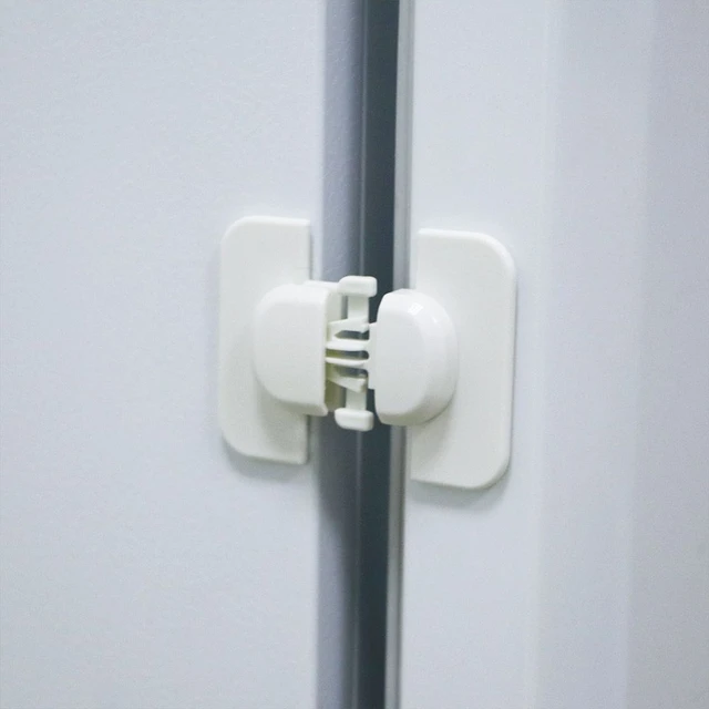 1pcs Home Refrigerator Fridge Freezer Door Lock Latch Catch White -  Furniture Bolts - AliExpress