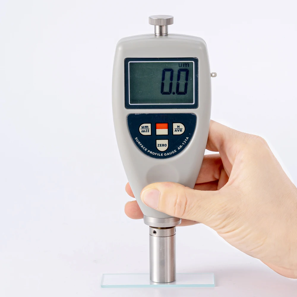 Digital Surface Roughness Tester AR-131A 0 um ~ 750um Abrasive Blast Roughness Meter Printing Roughness Measuring Instrument 3