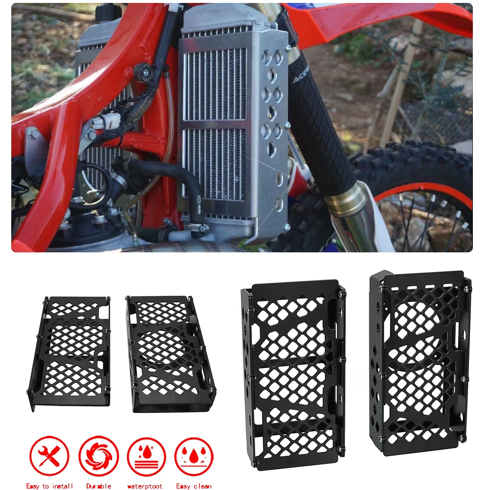 

For BETA RR / Racing Model 125 200 250 300 350 390 430 480 2020 2021 2022 2023 Motorcycle Radiator Grille Guard Cover Protector