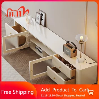 Storage Luxury Tv Table Display Living Room Drawers Designer Mobile Universal Tv Stands Organizer Archivadores Home Furniture
