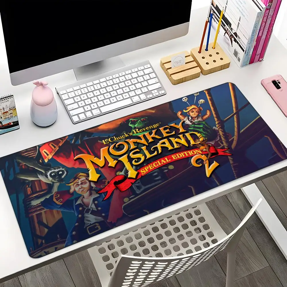 Mouse Pad Large M-Monkey Computer Gaming Accessories Mousepads Desk Mats Carpet Anti-Slip Island Computer Mouse Pads