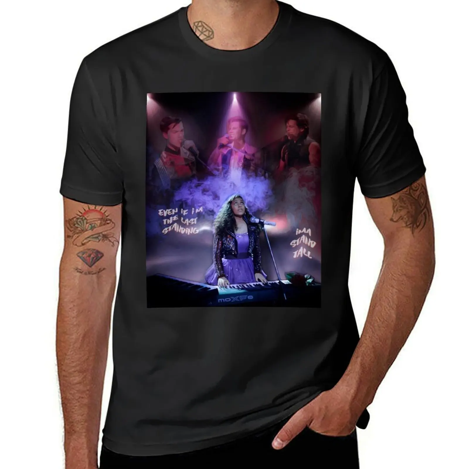 

STAND TALL T-Shirt sweat quick-drying blacks cute clothes mens workout shirts