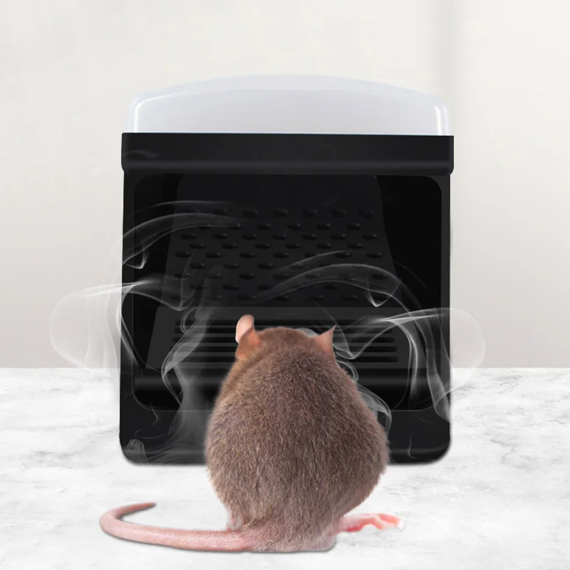 Solid Color Transparent Reusable Home Use Mousetrap Self-locking Rat Cage Humane  Live Mouse Trap For Indoor Outdoor Pest Control