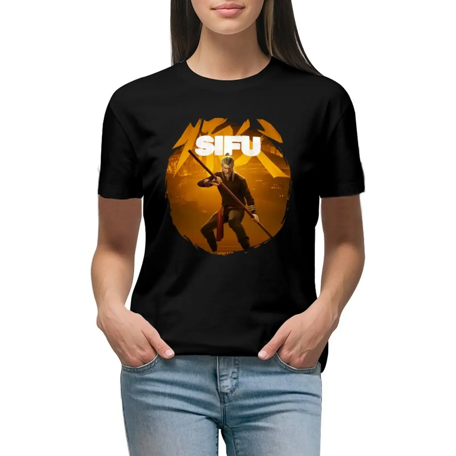 Sifu T-Shirt Tees Plus Size Top Camicie Graphic Tees Ariat Shirts For Women