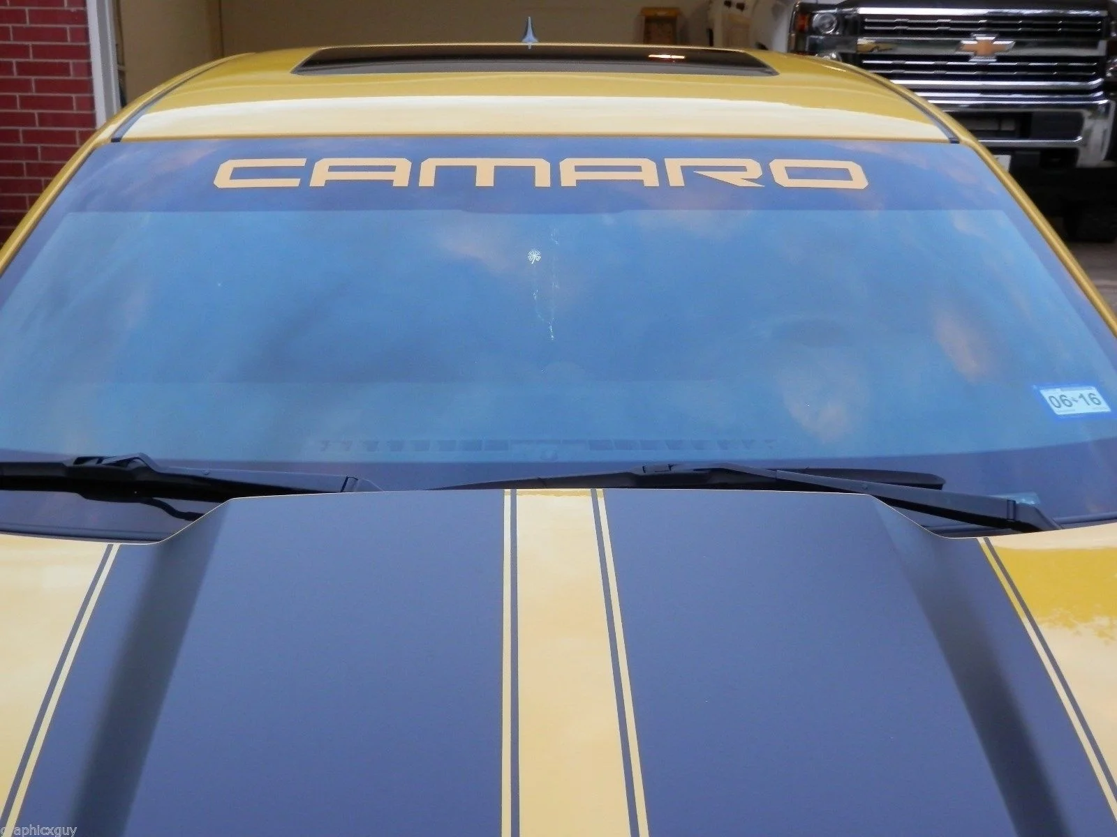 For Camaro Decal, Windshield graphic, eye brow AliExpress