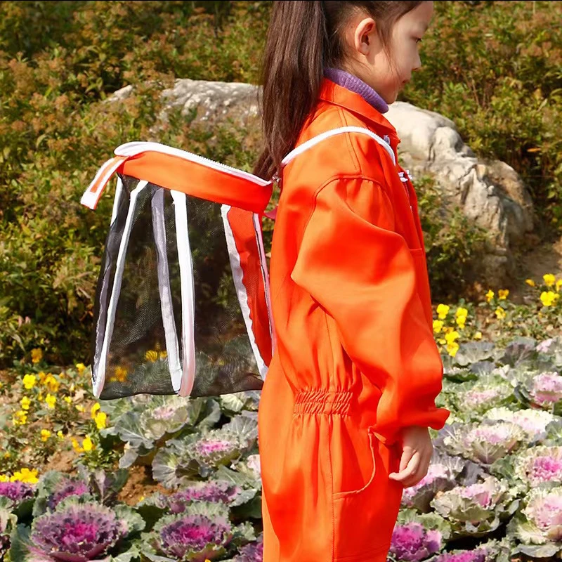 1set Kids Beekeeping Clothing Children's Breathable Anti-Bee Suit, Beekeeping Practice Clothing,bee suit