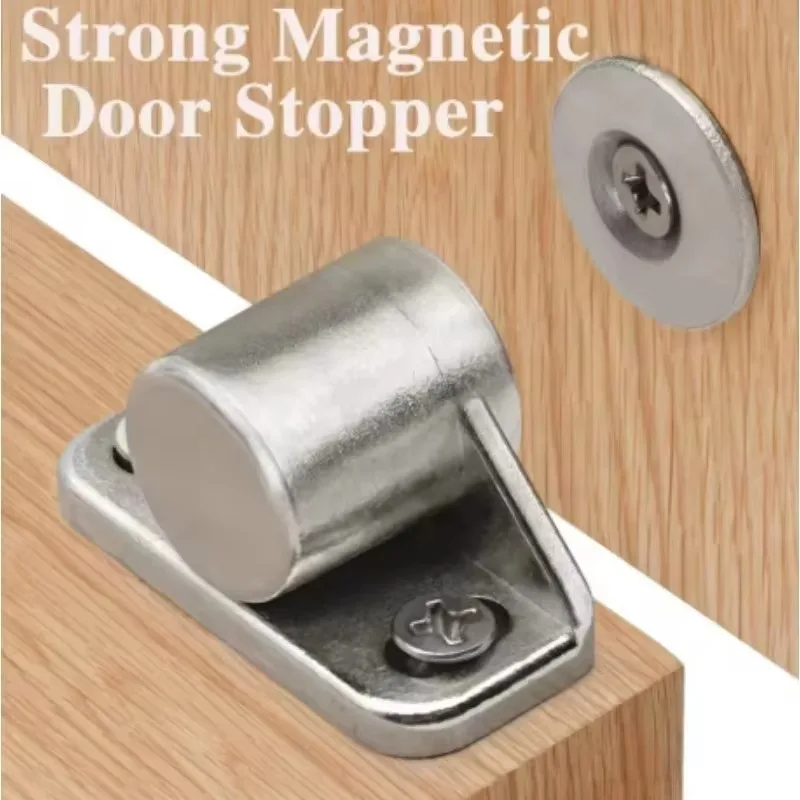 Magnet cabinet door catches zinc alloy cupboard wardrobe drawer thickened door stops home furniture hardware accessory