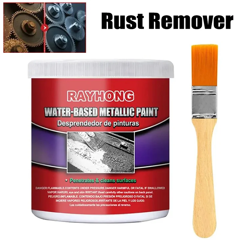 

Car Rust Remover Agent 100ml Chassis Rust-free Primer Paste Metal Refurbishment Rust Converter Removal Repair Agent