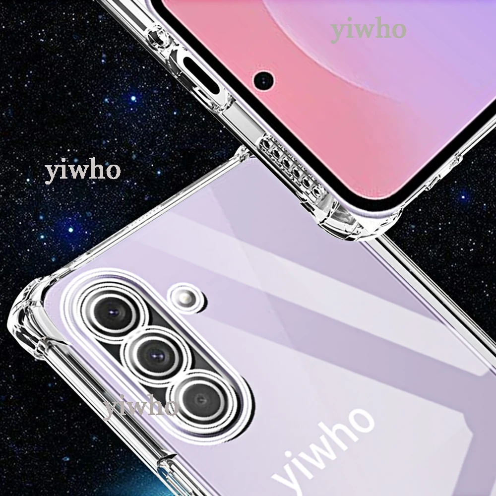Shockproof Transparent Back Phone Case - Full Cover Clear Shell (1-10pcs)