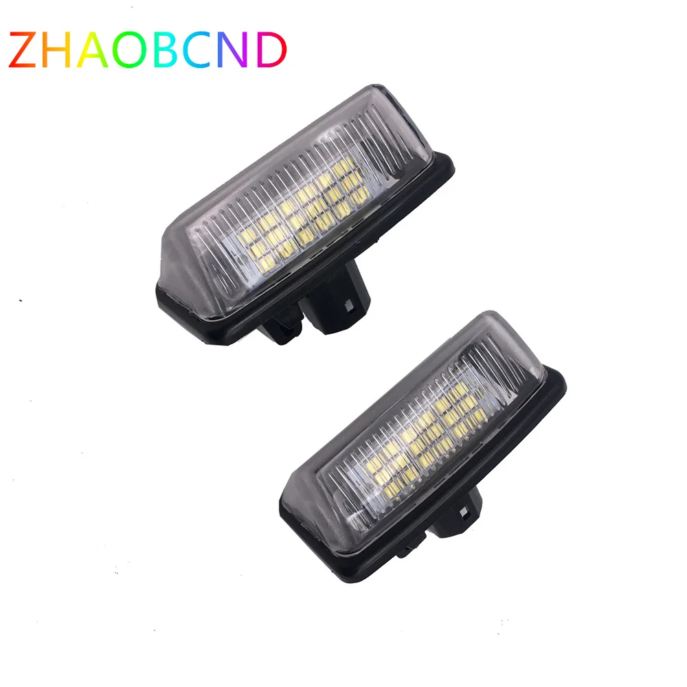 2Pcs Led Luce Targa Per Toyota Camry Avalon Auris E18 Vios Esquire Esquire Ez Noah Proace Yaris