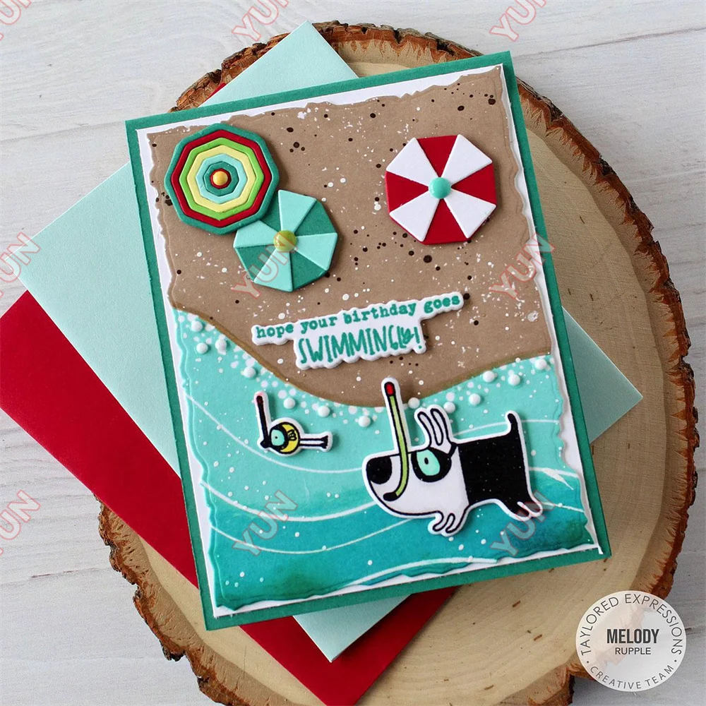 KSCRAFT Magic Park Flags Stampi Per Il Taglio Del Metallo Stencil - Foto 6