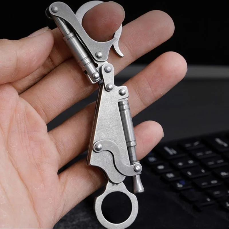 llavero-de-cuerda-de-alambre-de-acero-telesc-pico-de-rebote-edc-para