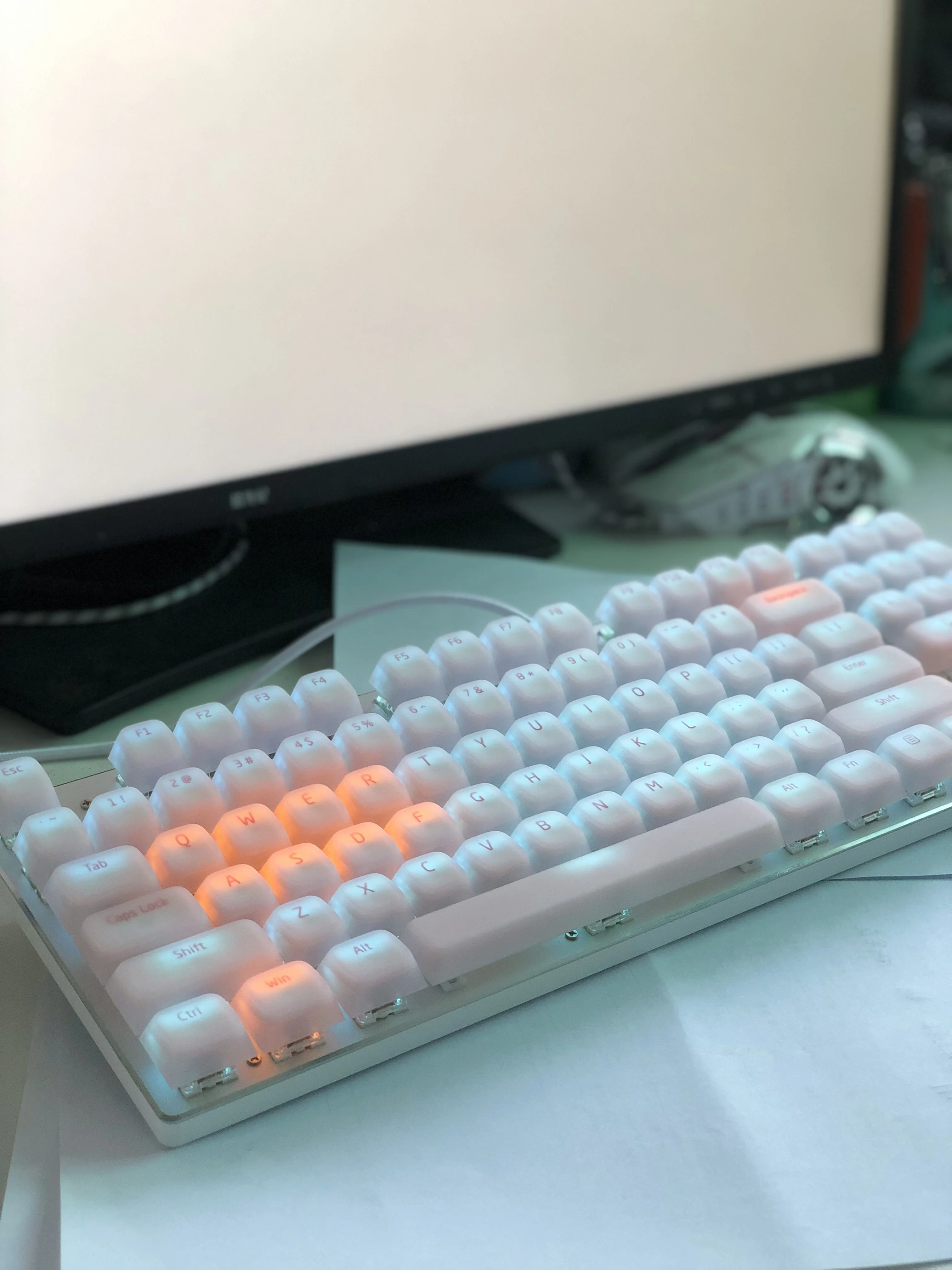 de silicone para skinlike touch, som puro e redução de ruído