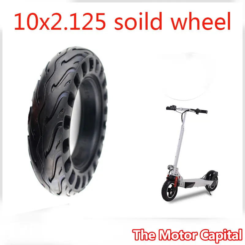 

10'' Non-inflatable tyre 10x2.125 honeycomb soild wheel solid tire diy for Electric scooter