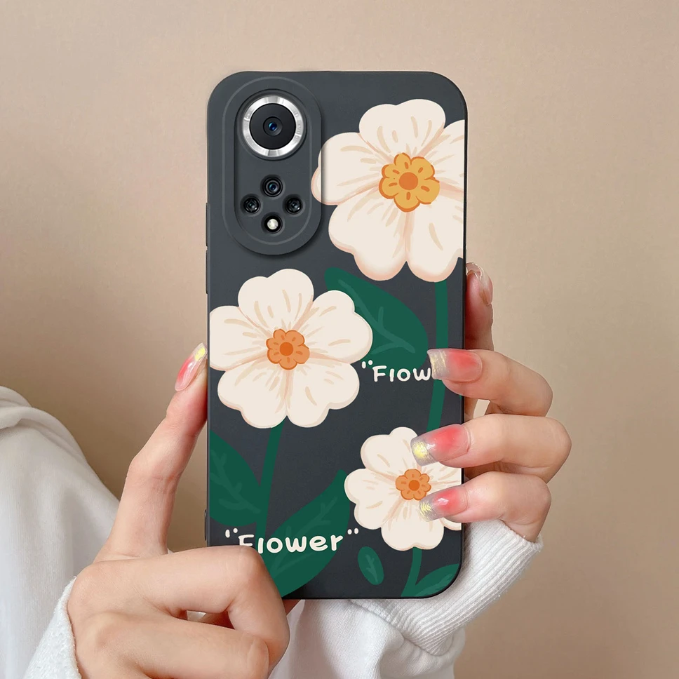 Liquid Silicone Patterned Back Cover Phone Case - Stylish & Protective