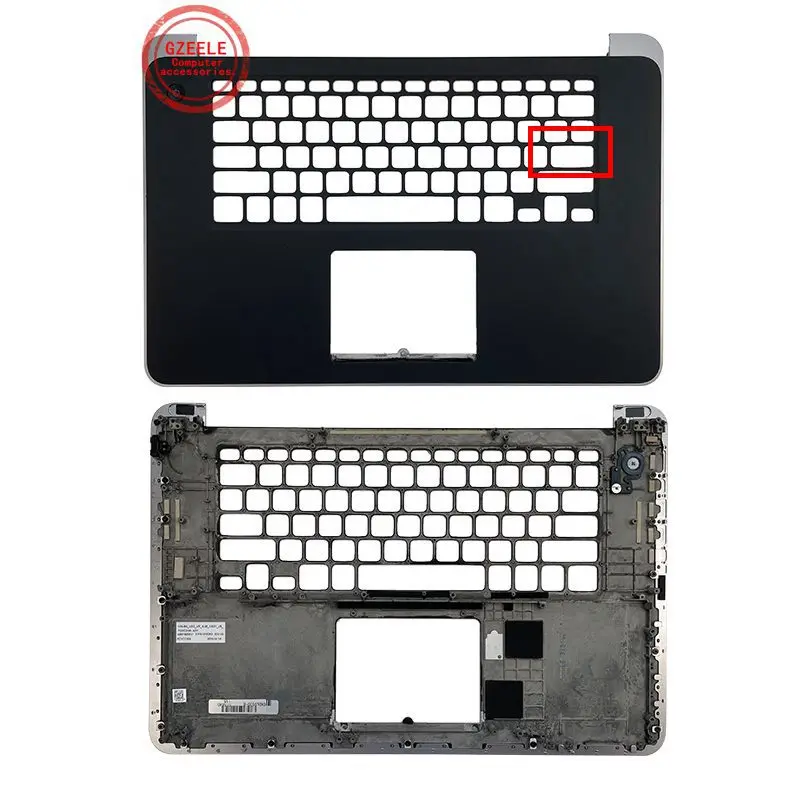 Nova palmrest superior caso teclado moldura capa