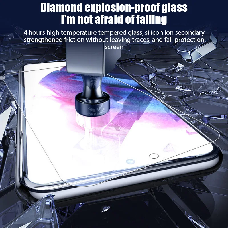 5PCS Tempered Glass for Samsung Galaxy A52 A10 A20 A21 A30 A40 A50 A70 A71 A72 A12 A22 A32 A31 A41 A51 A6 A7 A8 Screen Protector