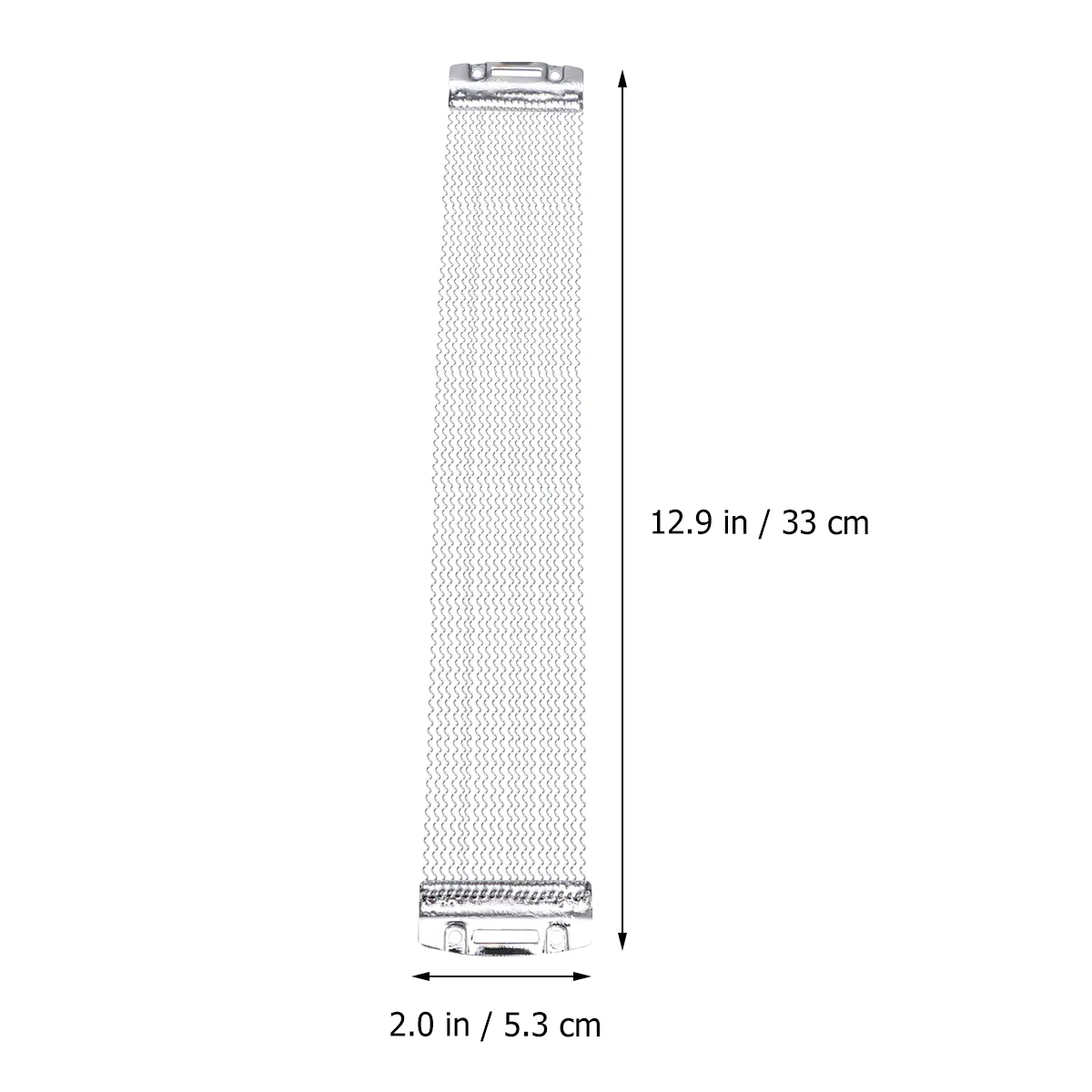1Pc 14-Inch Snare Drum Spring Belt Side Drum Spring Band Snaredrum Sound String (Siver) Side Accessory