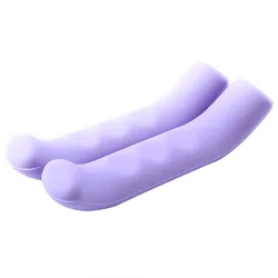 Silicone Anti-Slip Bicycle Handlebar Grip Covers (PURPLE)