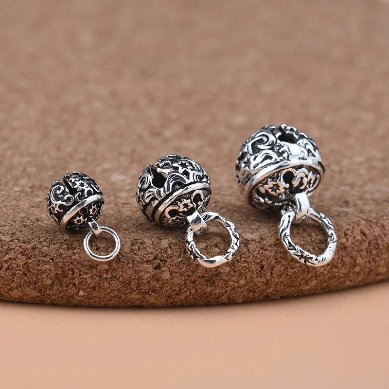 Perline In Argento Sterling - 2 Mm/2,5 Mm/3 Mm/4 Mm/5 Mm/6 Mm/8 - Foto 7