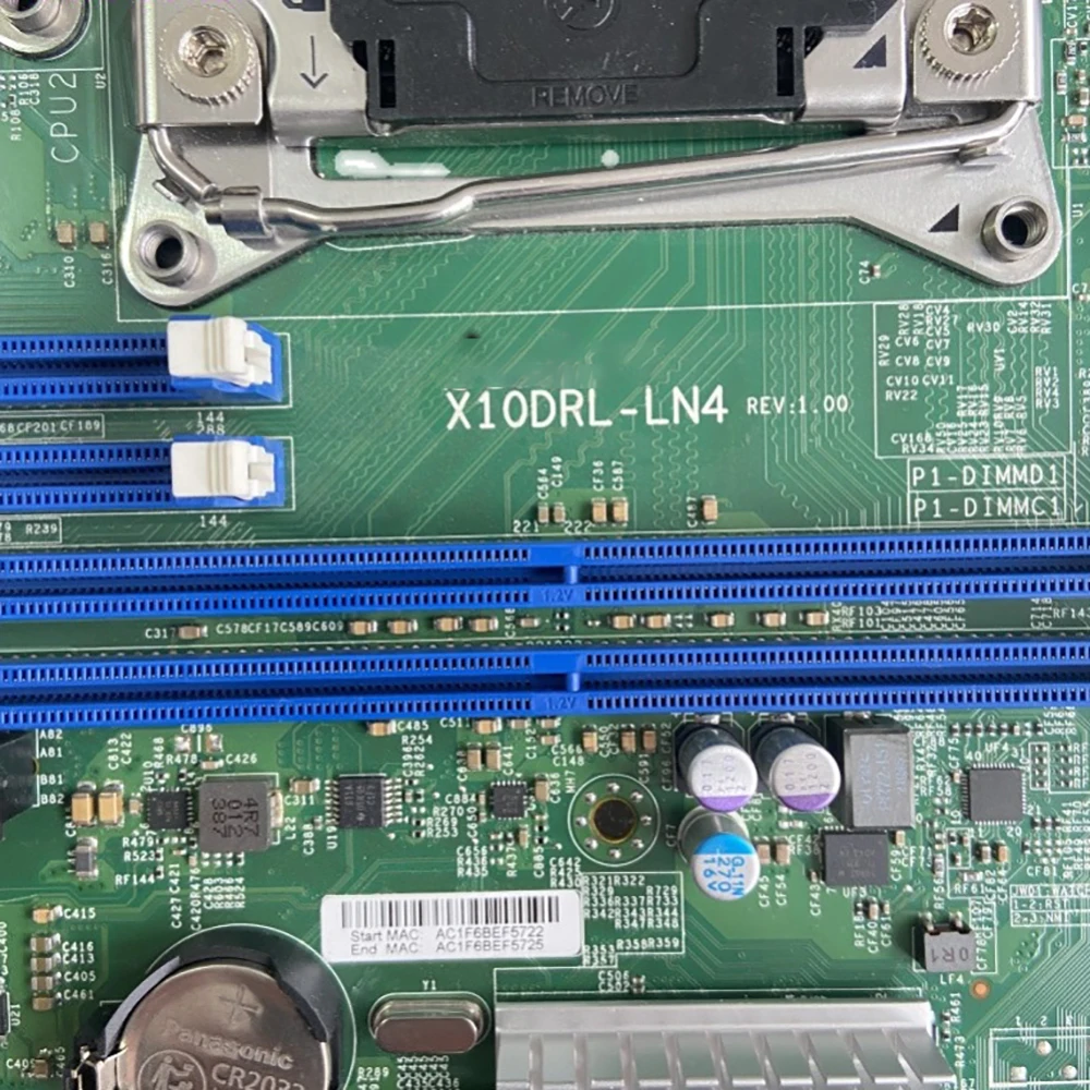 

Для материнской платы Supermicro X10DRL-LN4 Server LGA2011 E5-2600 v4/v3 семейство DDR4