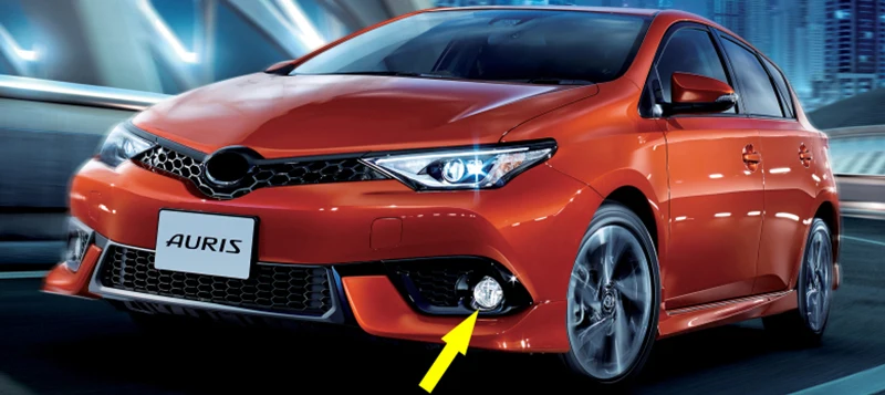 LED Fog Lights Head Lamp with Lens for Scion IM, Corolla iM, Corolla SX ZR, Auris RS 2015 2016 2017 2018 Angel Eye DRL Daylights detail image 2