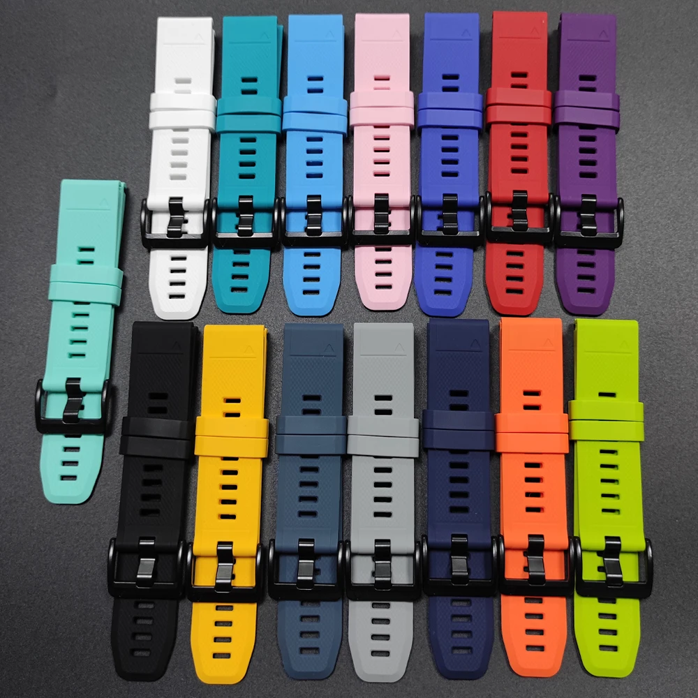 QuickFit Silicone Sports Watchband - 22mm & 26mm Strap Options