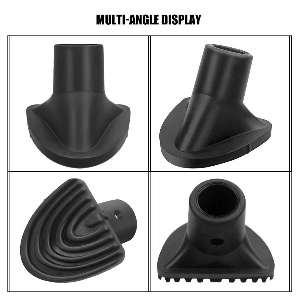 Pack 2 Pcs Golf Bag Holder Replacement Foot Pad Anti-Slip Rubber Balance Feet Replacement Golf Bag Stand Accessories Supplies