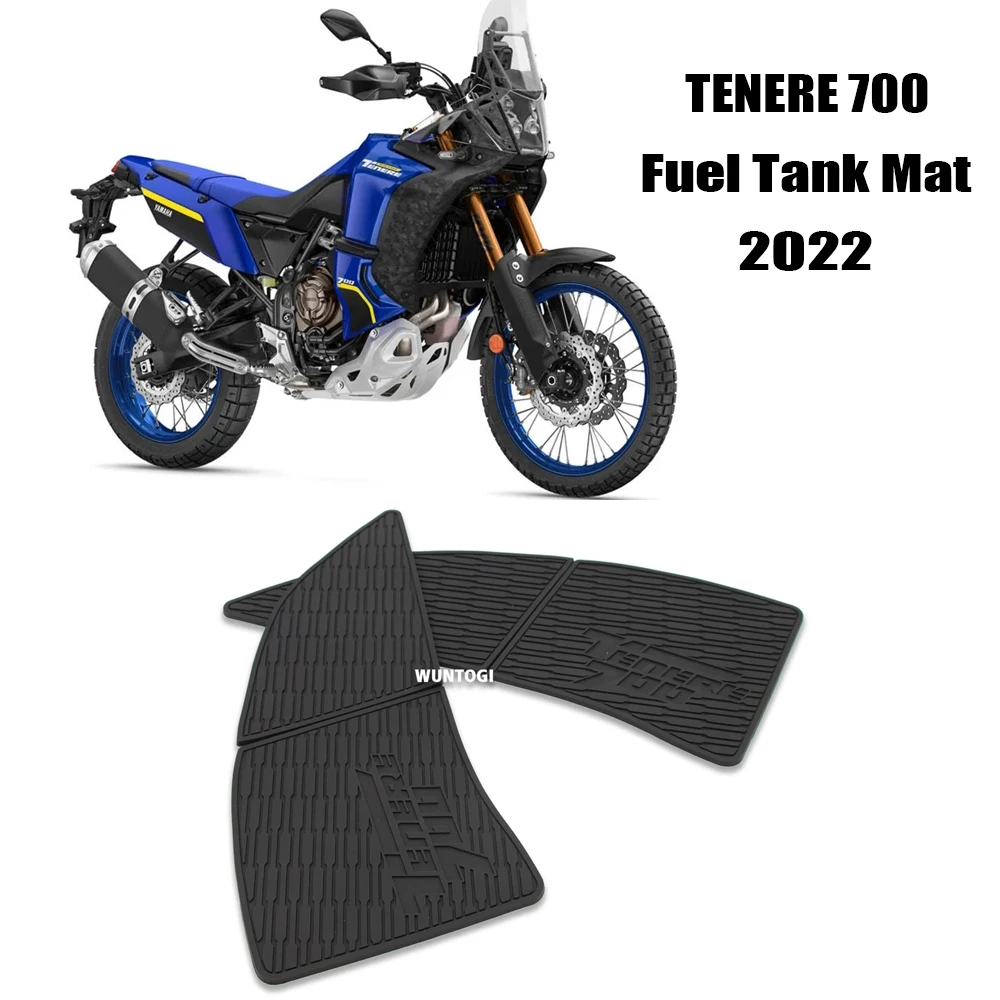 For Yamaha Tenere 700 Motorcycle Fuel Tank Pad Tank Sticker Anti-Scratch T7 T700 TENERE 700 2022 Tank Protection Mat