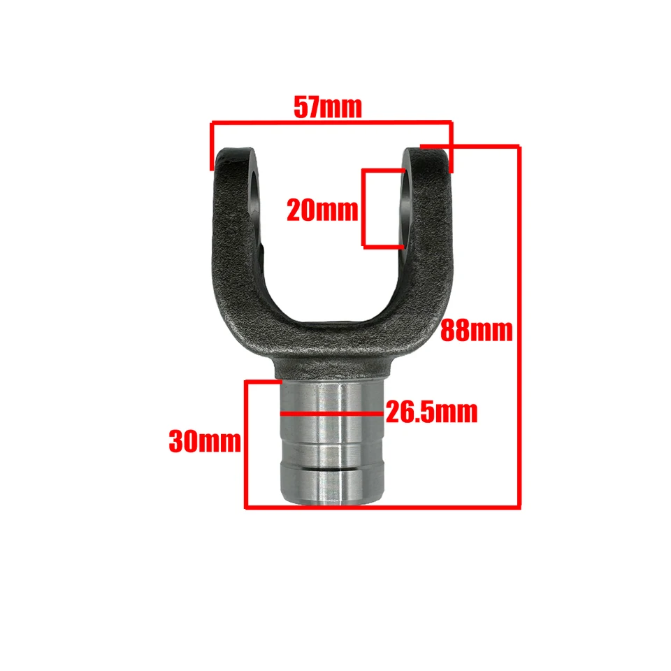 Rear Propeller Drive Shaft Cross Joint Yoke for Yamaha Grizzly