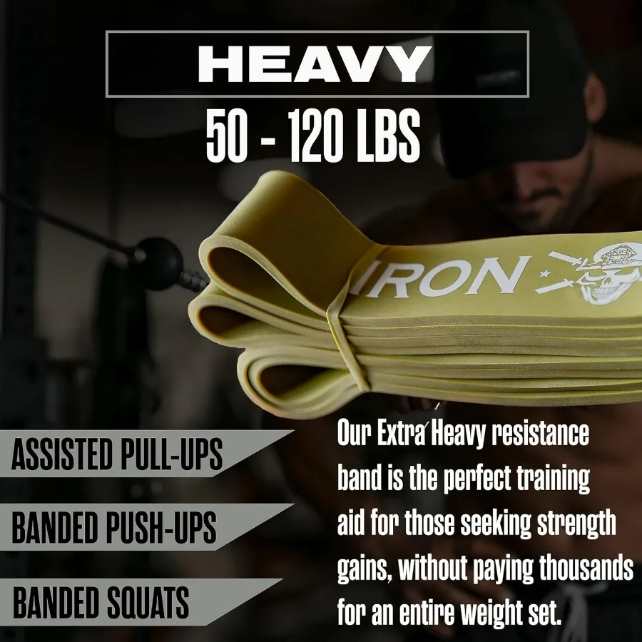 Pull Up Assistance Bands for Working Out Resistance Bands Set for Men Exercise Workout Fitness Strength Weightlifting Training