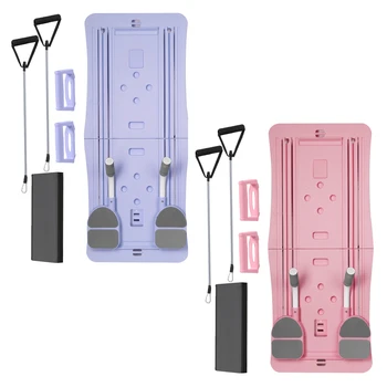 4-in-1 Foldable Pilates Board with Ab Wheel — Home Core Trainer 1