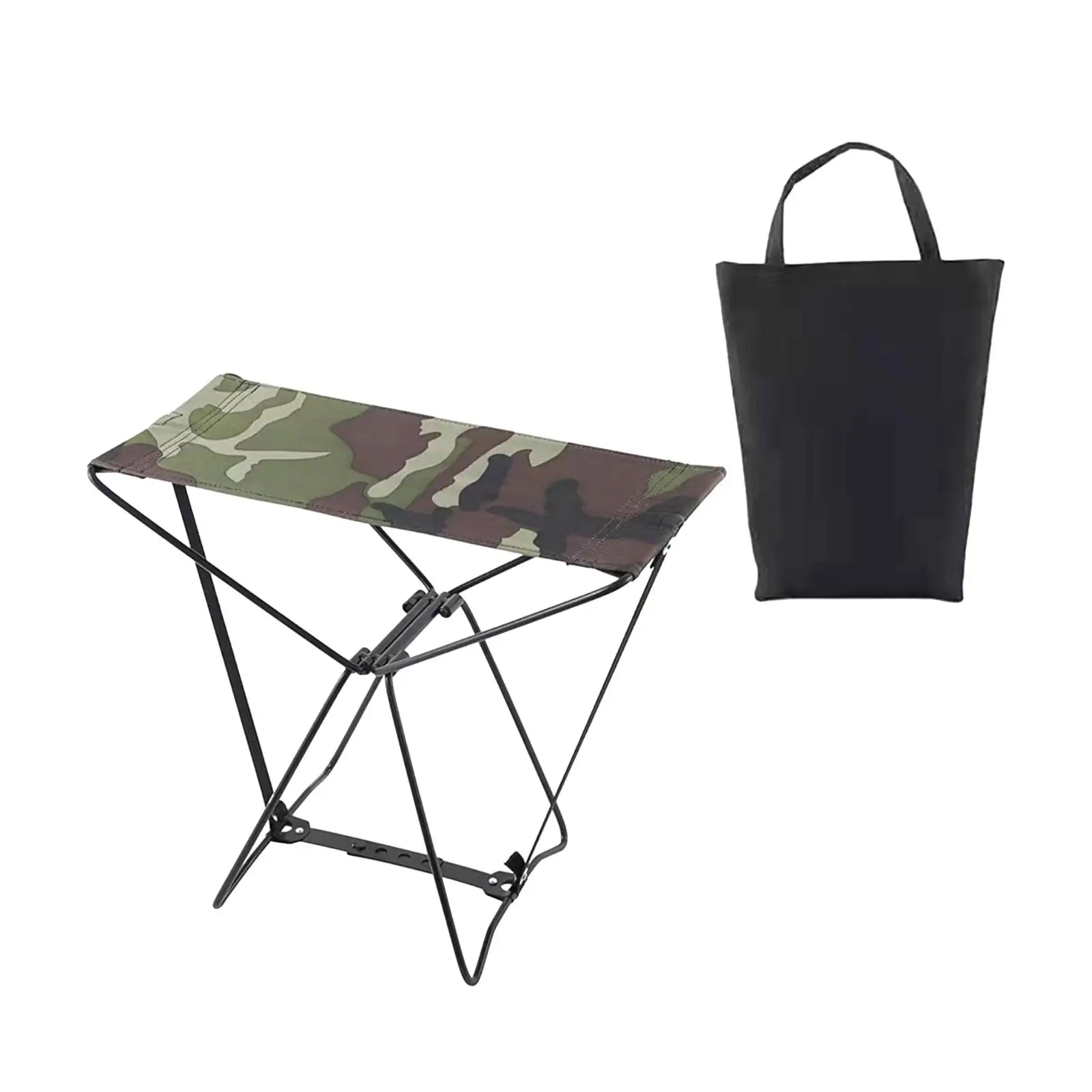 Camping Folding Stool Outdoor Foldable Stool for Beach Backyard Travel