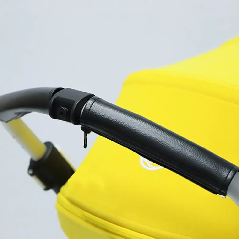 Cases Antifouling Zipper PU Leather Handle Covers Stroller Handle Cover Pushchair Armrest Protector Baby Car Cart Cover