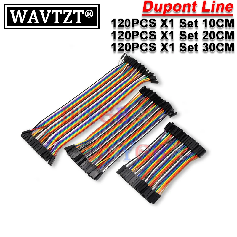 40Pin Dupont Line 10Cm 20Cm 30Cm Maschio A Maschio + Femmina A Maschio E Femmina A Femmina Jumper Dupont Wire Cable Per Arduino Kit Fai Da Te