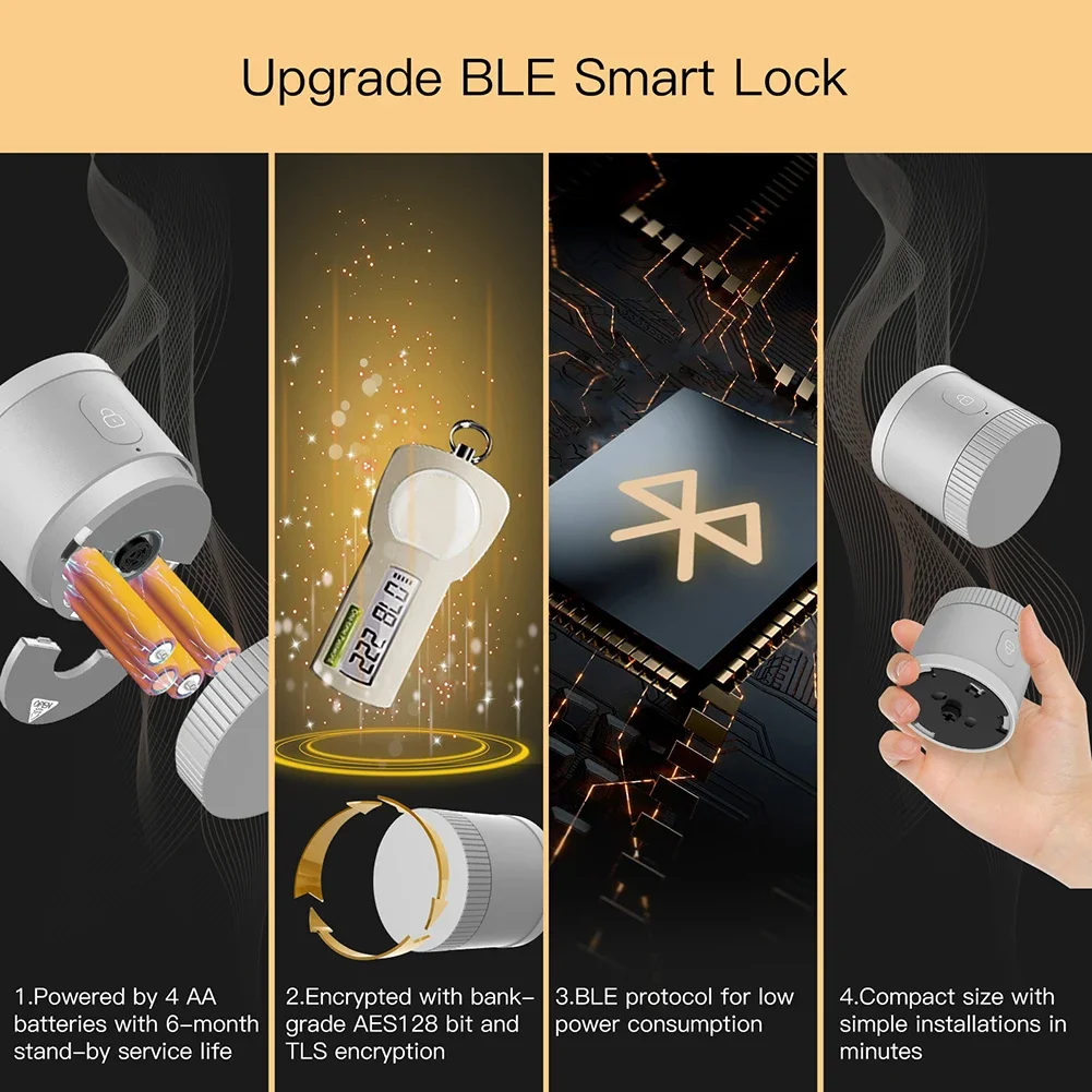 Рисунок 2 - Дверной замок MOES AES128 TLS с