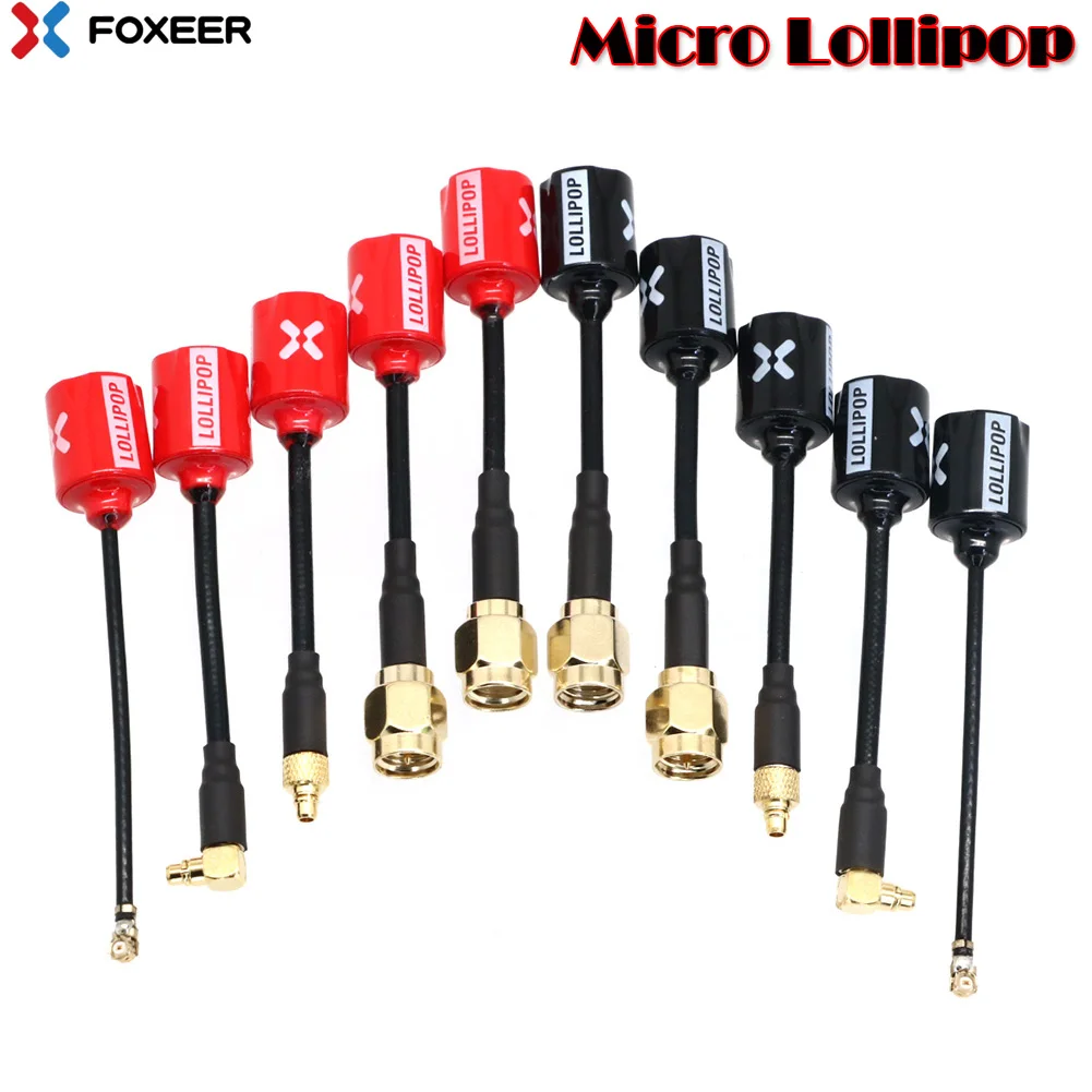 FOXEER Antenna Lecca-lecca 4 V4 5.8GHz – Antenna Omnidirezionale Ad Alto Guadagno Per FPV Drone