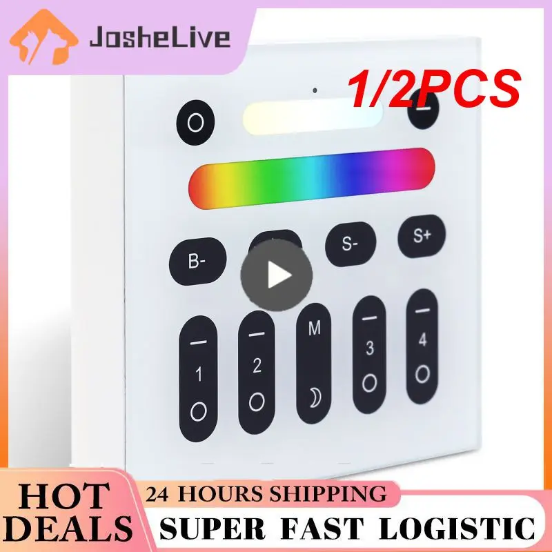 

1/2PCS Gledopto addressable RGB IC LED Strip Controller 5V 12V 24V WS2811 WS2812 Digital dimmer Control Dynamic Lighting