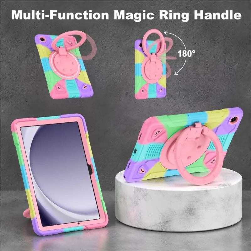 Vibrant Kids Tablet Case with Pen Tray and Enhanced Protection