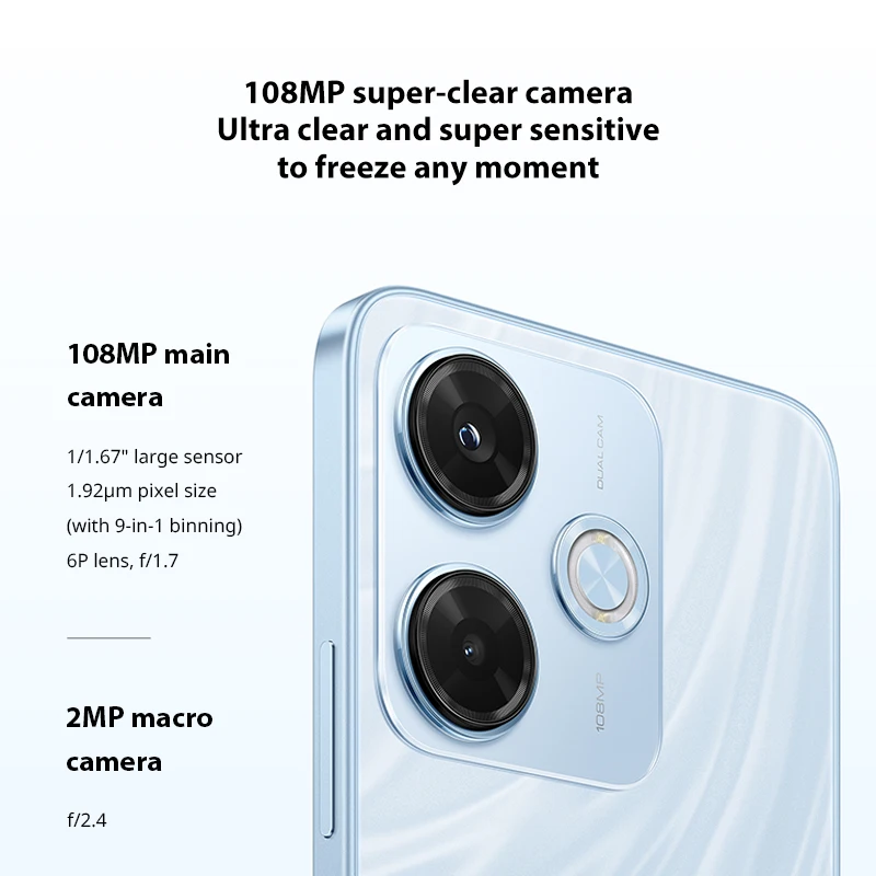 Xiaomi Redmi 13x スマートフォン 6GB+128GB グローバル Etoren.com | (Unlocked) Xiaomi Redmi 13X Dual Sim 128GB