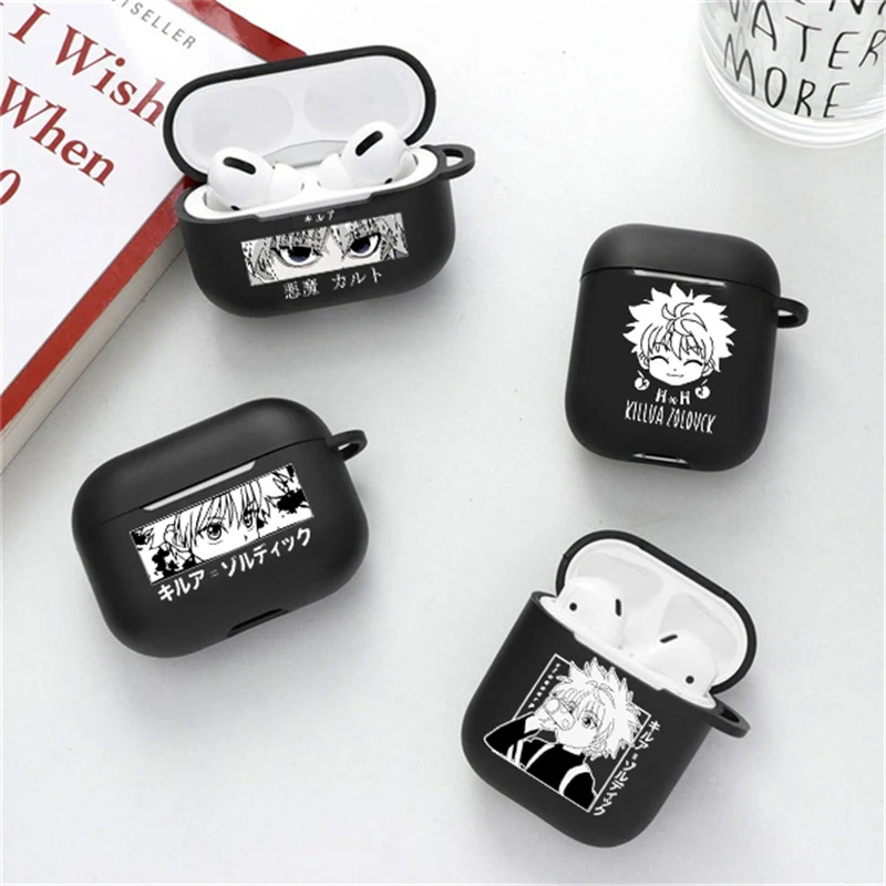 Anime Hunter X Hunter Earphone Case for Apple Airpods 1 2 3 Pro HXH Anime Hisoka Morow Goncase Protective Cases