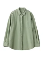 CHIC VEN – chemise coréenne à manches longues pour femme, ample, à la mode, manteau de bureau, vêtements de printemps et d'automne, 2025 5