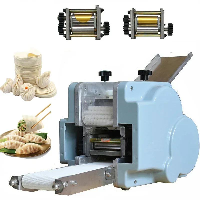 110/220V Dumpling Wrapper Machine Wonton Pasta Machine Maker Noodle Maker Commercial Home Noodle Press