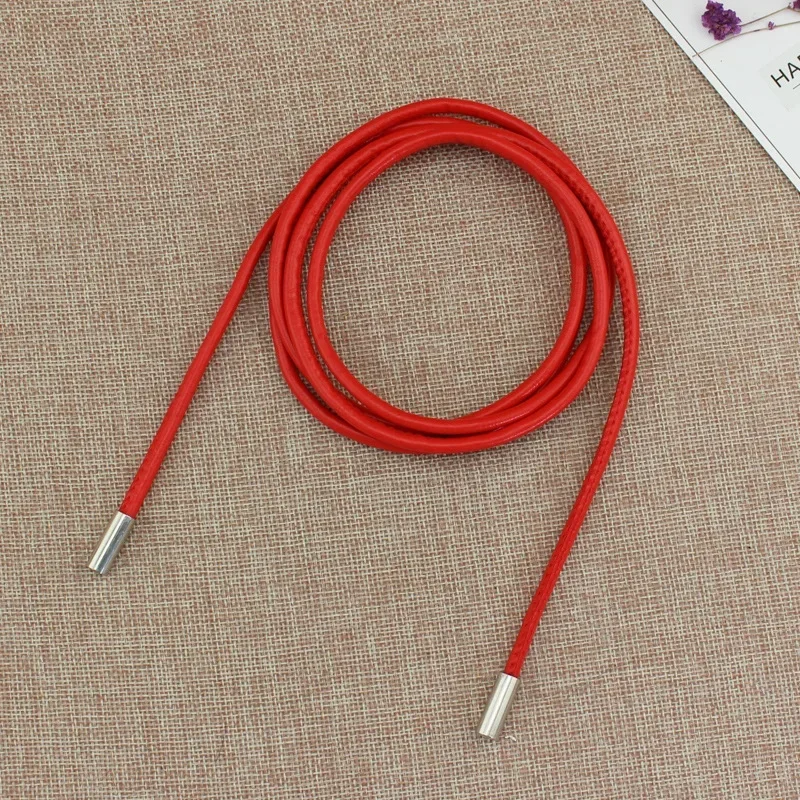 150cm Solid Simple Style High Quality Woman Dresses Thin PU Belt Female Simple Leather Party Belt Women's Ceinture Femme Travel