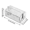 Suction Cup Tissue Box High Capacity Tissue Box Suitable Waterproof Designer Ripple Tissue Box Bathroom Kitchen Tissue Storage 6